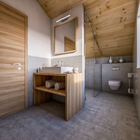 샬레 Hochoben & Mobilhomes 말니츠